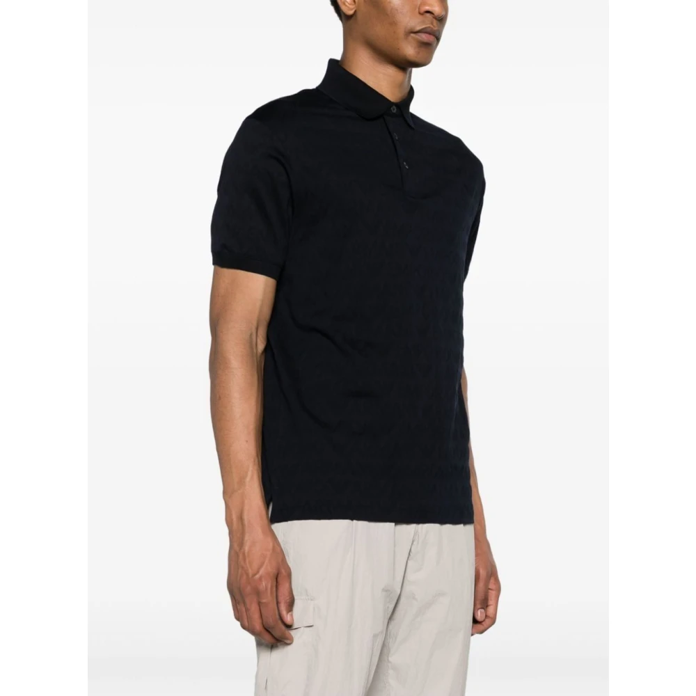 Emporio Armani Polo Shirts Black Heren