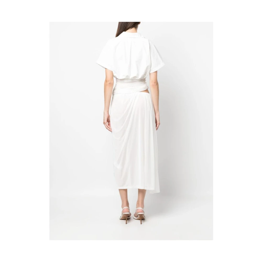 Christopher Esber Midi Dresses White Dames