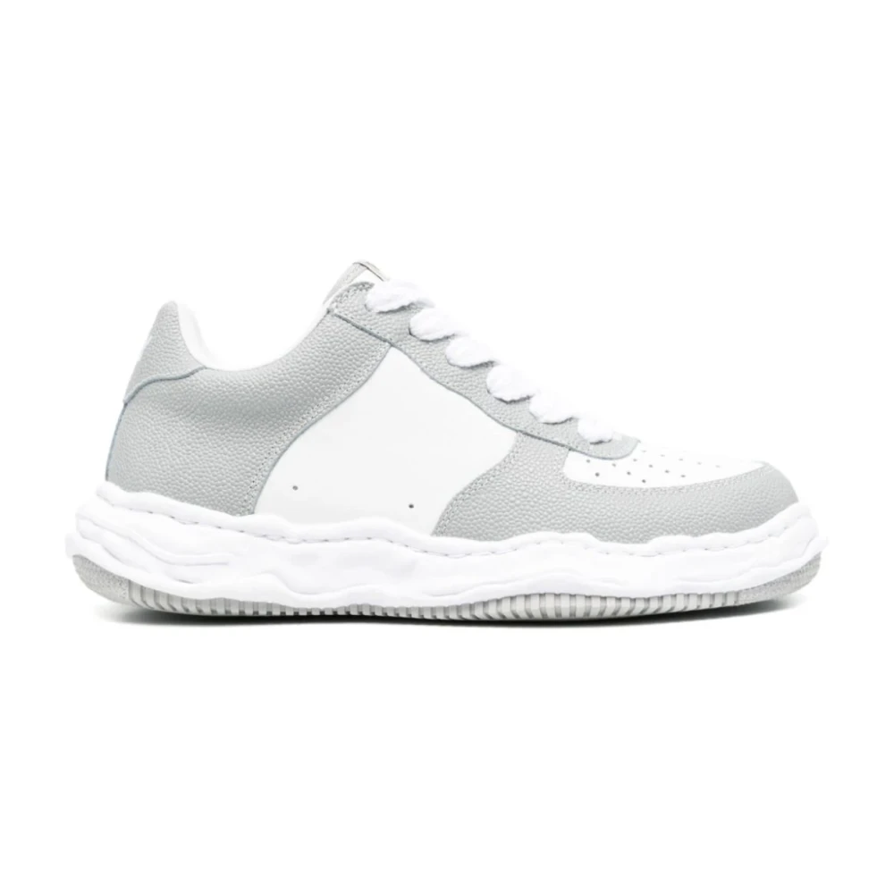 Mihara Yasuhiro Wayne LOW Original Sole Basket Lederen Lage TOP Sneaker Heren Schoenen Grijs