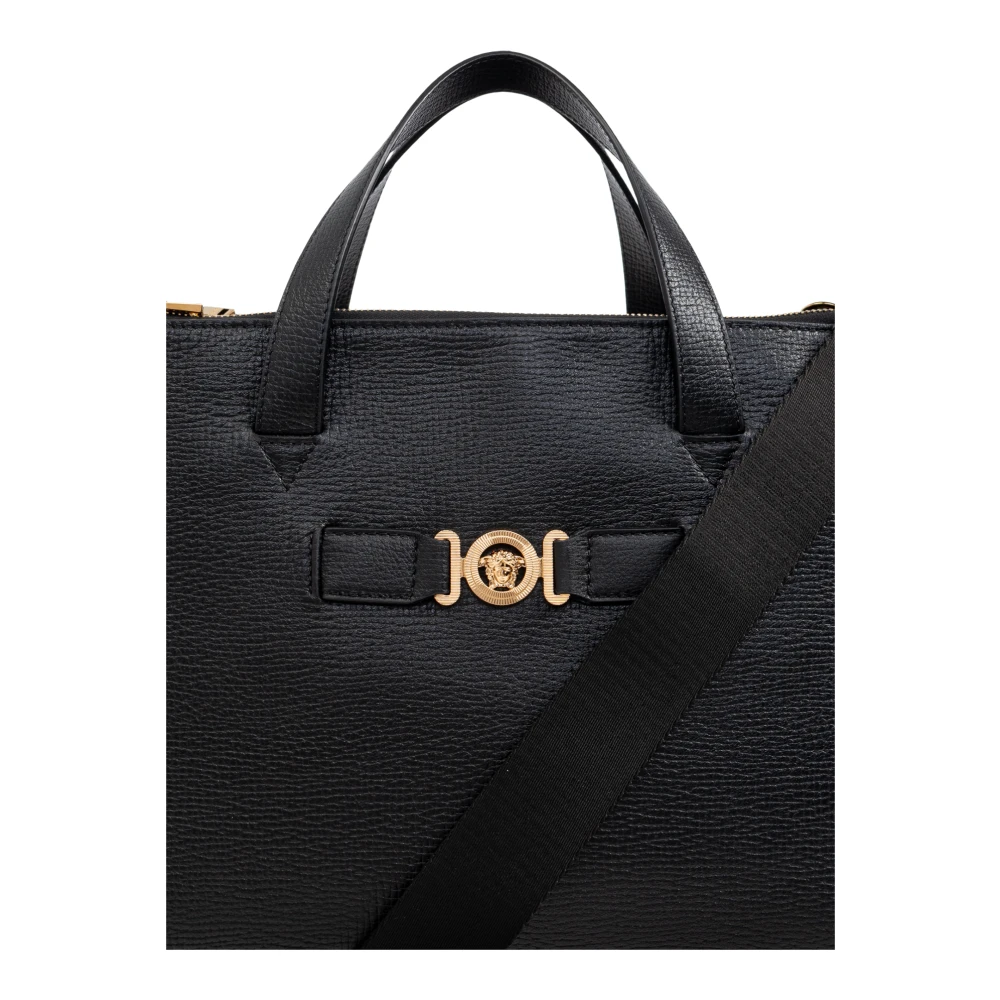 Versace Handtas Medusa Biggie Black Dames