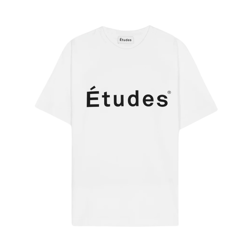 Études Svart Wonder T-shirt White, Herr