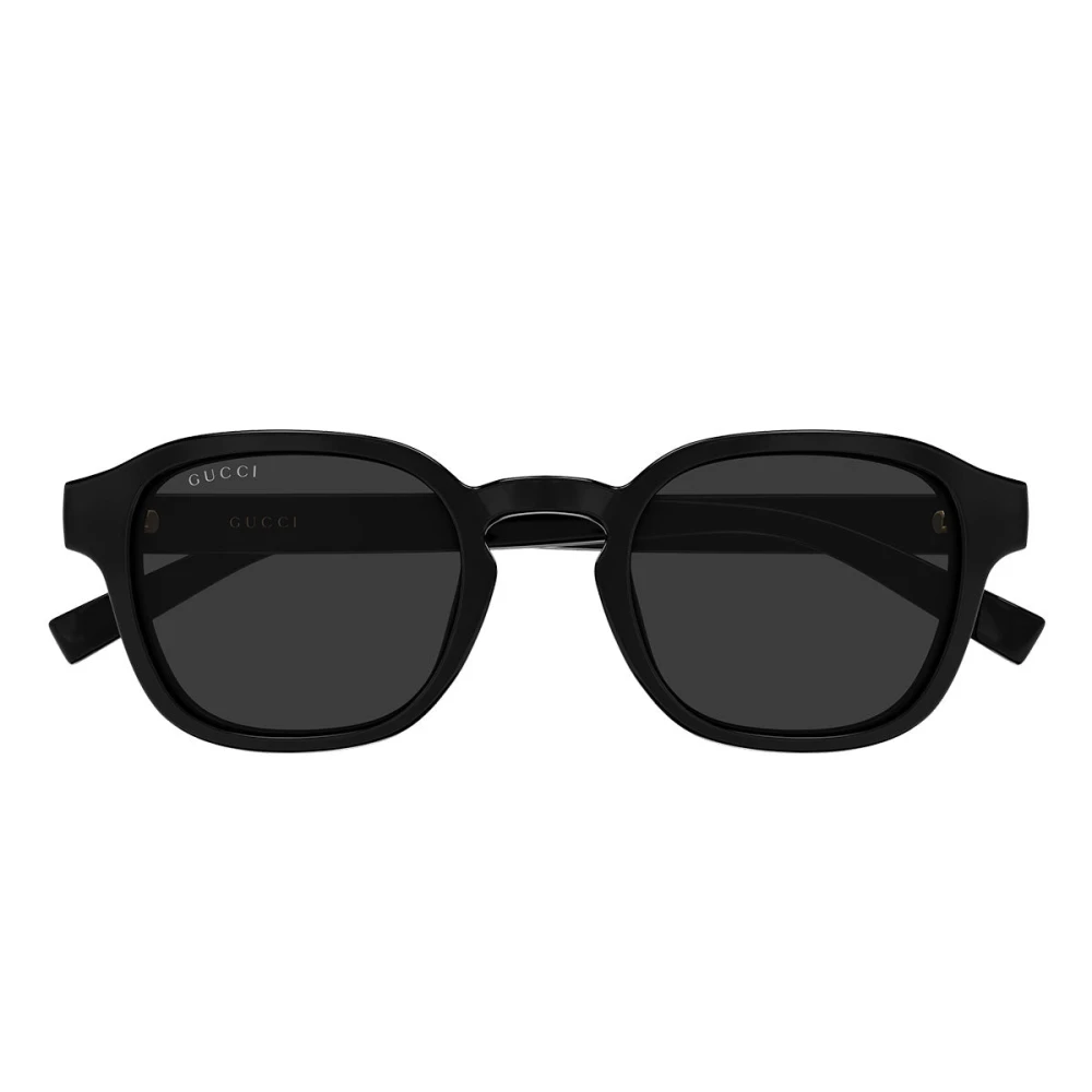 Gucci Black Round Sunglasses - Unisex - Sunglasses - 49 Mm - Accessories