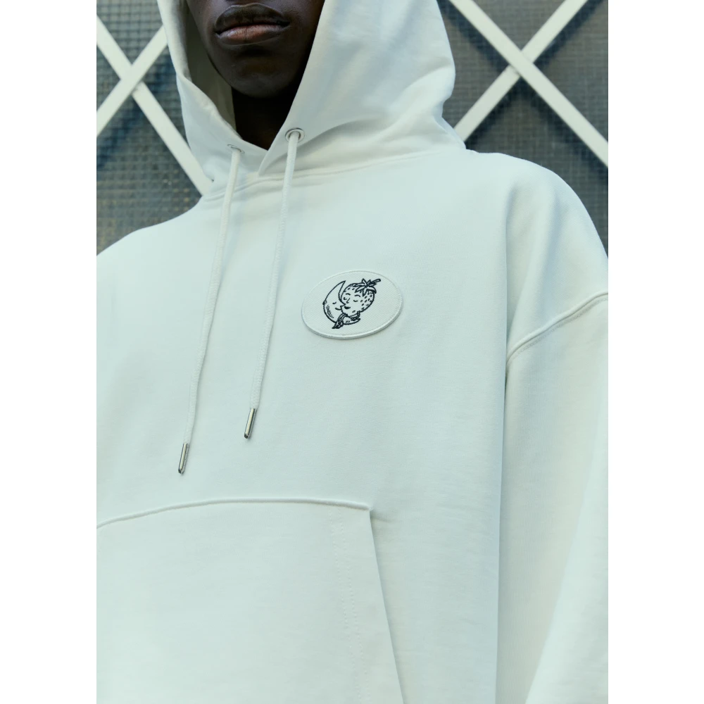 SKY High Farm Werkkleding Hoodie Katoen Fleece White Heren