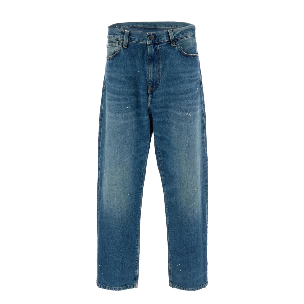Carhartt Wip Men's Blue Landon Pant /Destroy Wash Splatter - Image 9