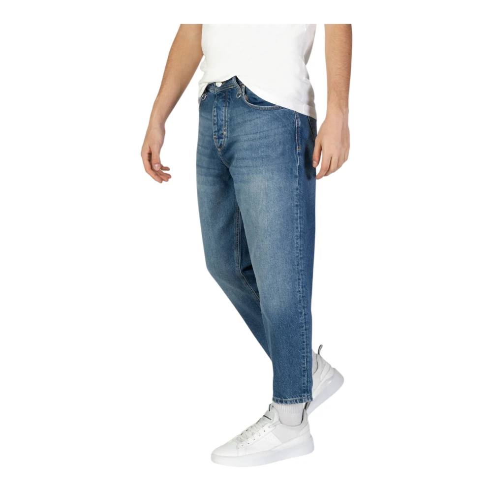 Antony Morato Regular Loose Heren Jeans Lente Zomer Collectie Blue Heren