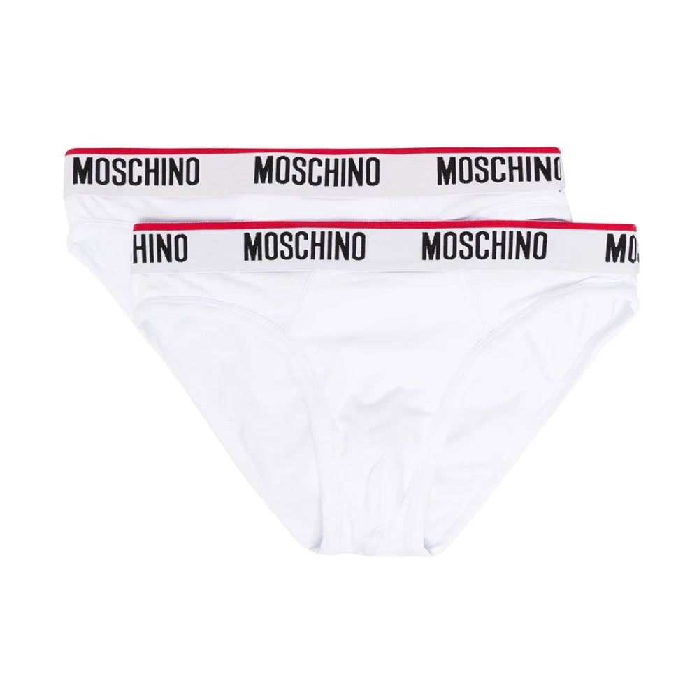Moschino Uomo Bianco Mutande, S, New,