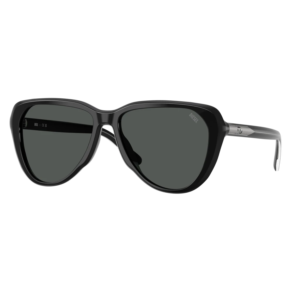 Diesel Unisex Black Sunglasses, 56 Mm, Dl2011u Sunglasses