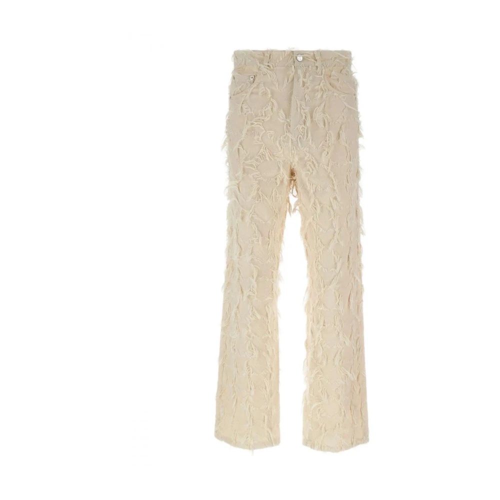 Séfr White Nikos Jeans - Male - Wide Jeans - W32 - Jeans