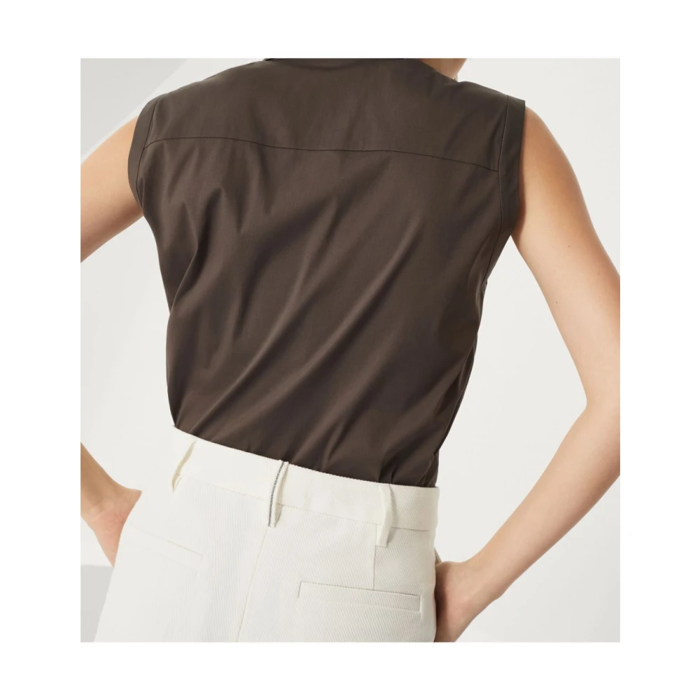 BRUNELLO CUCINELLI Elegante Shorts voor Mannen White Dames