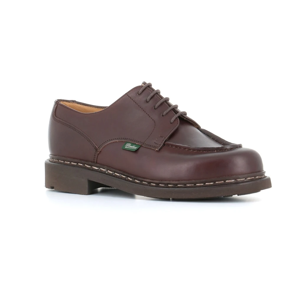 Paraboot Bruine platte schoenen met Noorse constructie Brown Heren