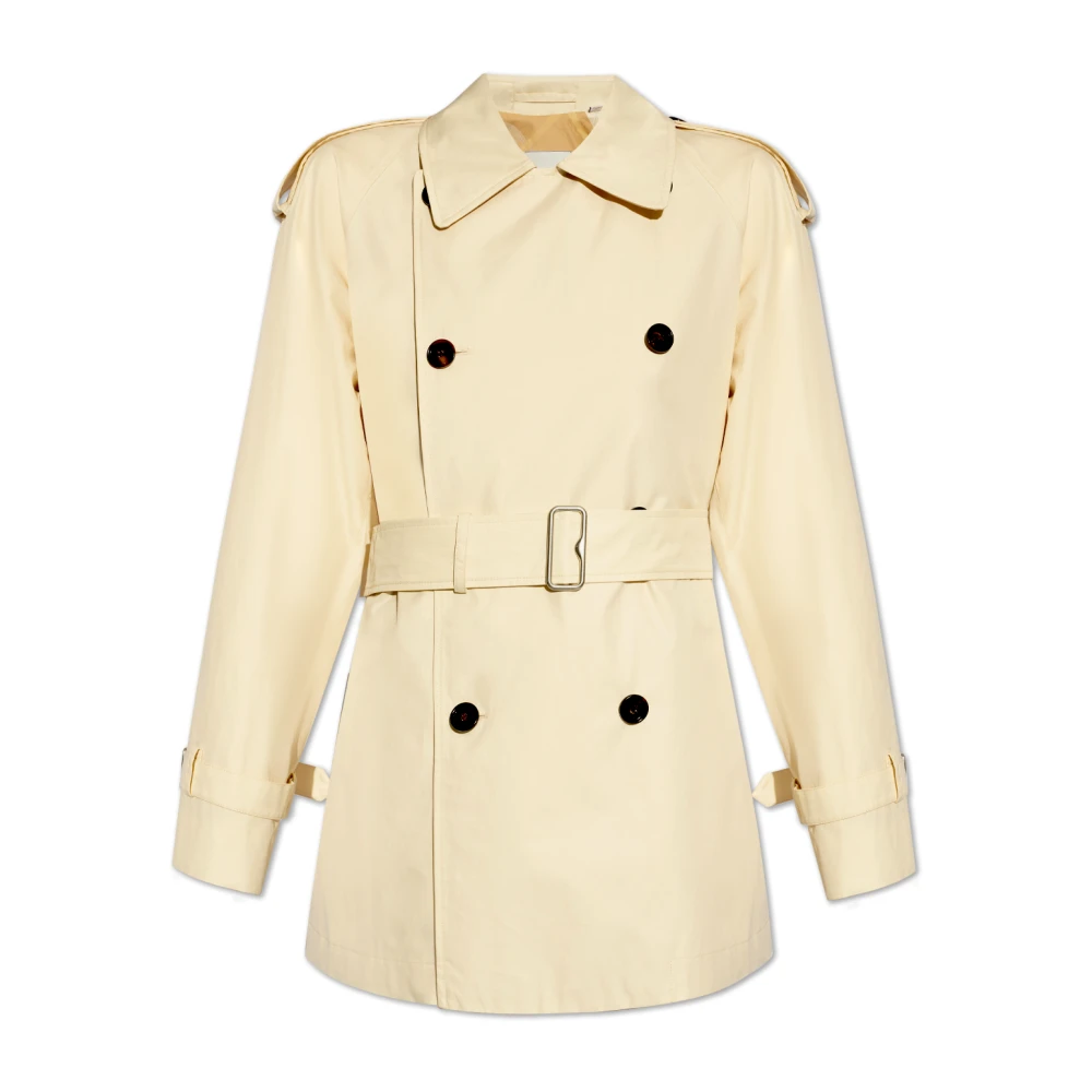 Burberry Kort trenchcoat Beige, Dam