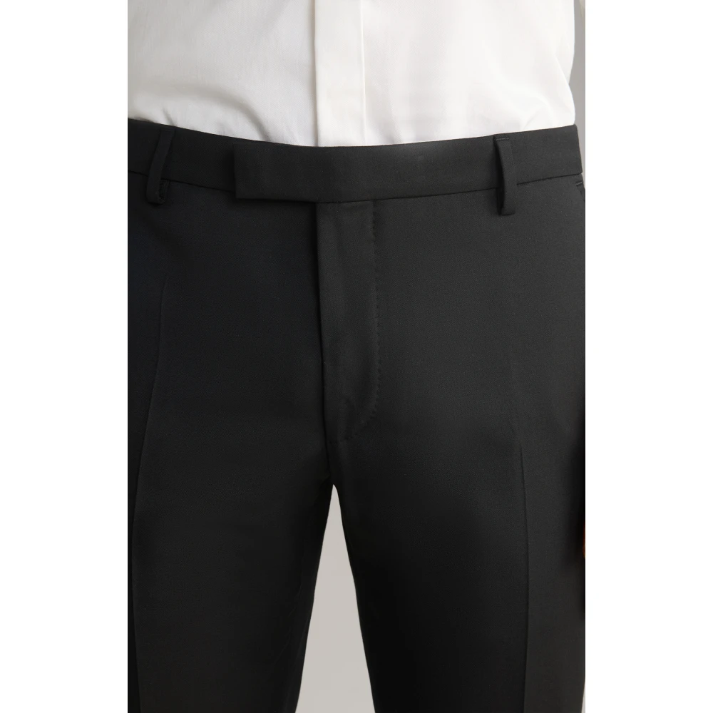 Joop! Klassieke zwarte wollen broek Black Heren