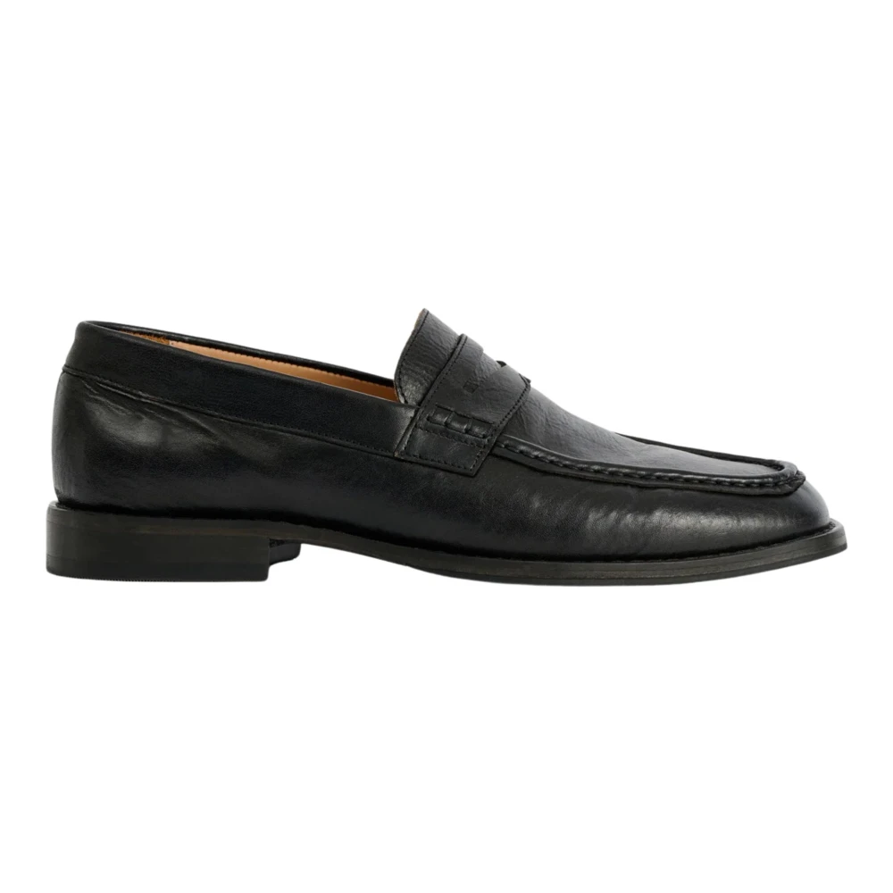 Our Legacy , Loafers, Male, Black, 6 Uk, Flat Shoes