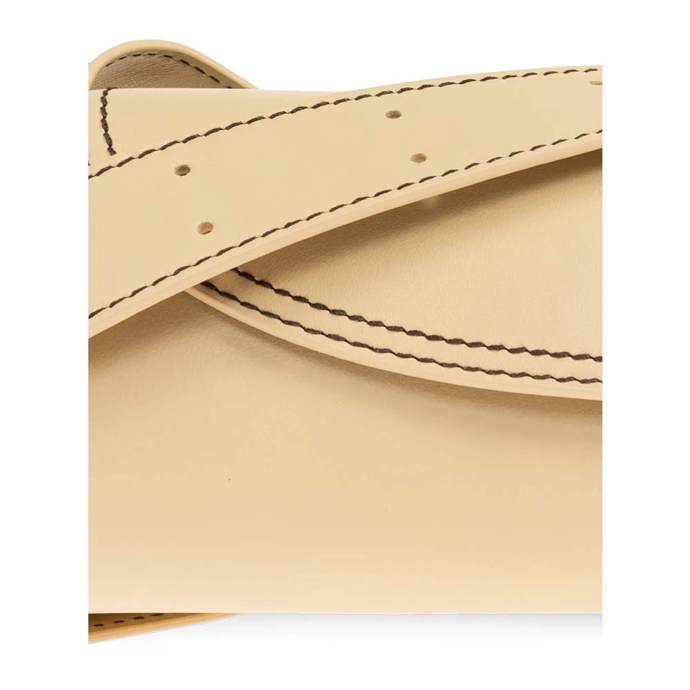 Jil Sander Schoudertas Canollo Klein Beige Dames