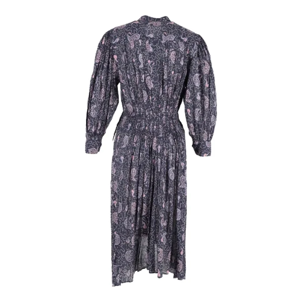 Isabel Marant Pre-owned Cotton dresses Purple Dames