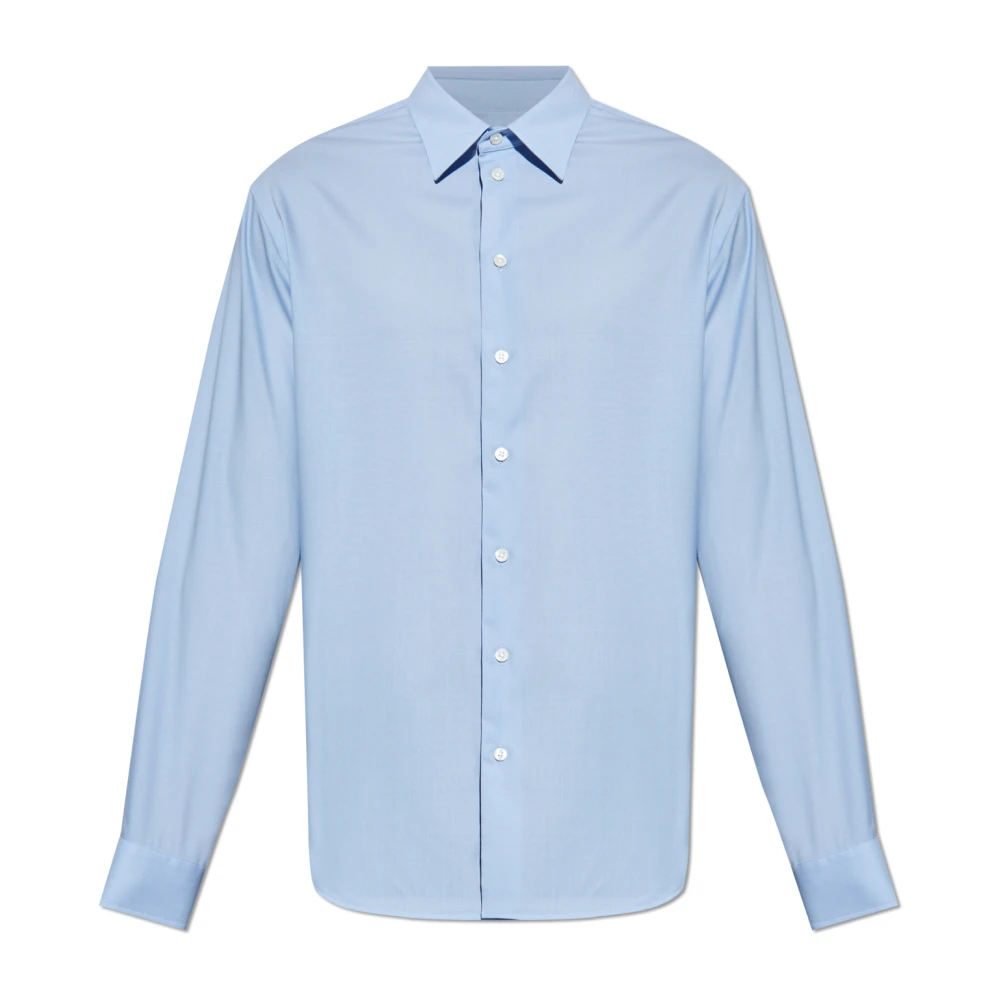 Emporio Armani Herren Blau Shirts, Mgröße: