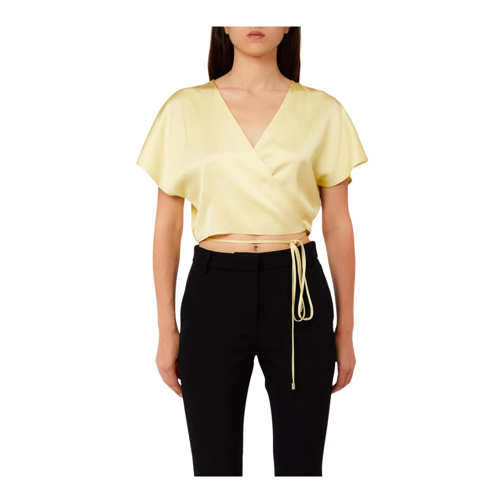 Liu Jo Donna Giallo Camicette M, New,