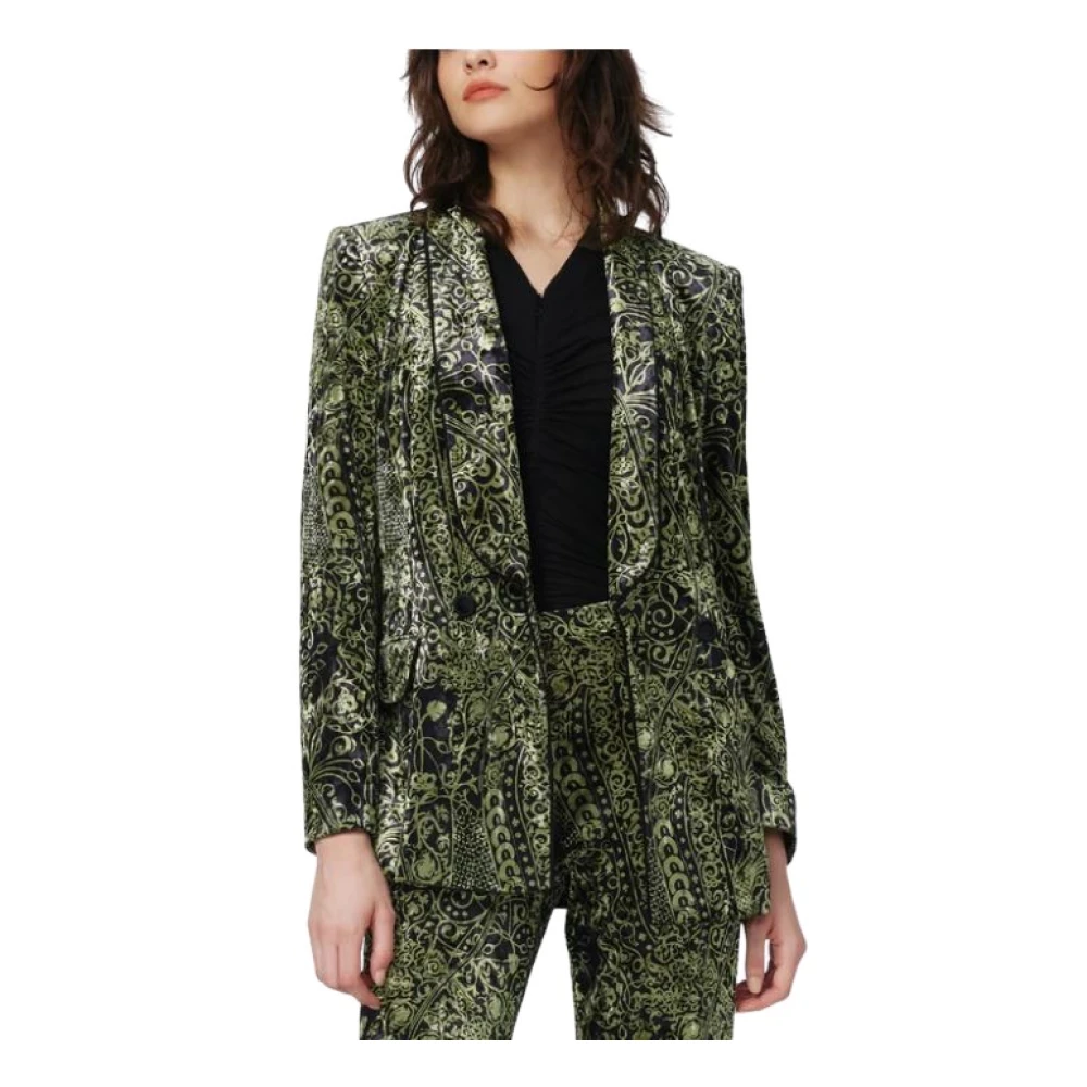 Diane Von Furstenberg Stijlvolle Jassen Collectie Green Dames