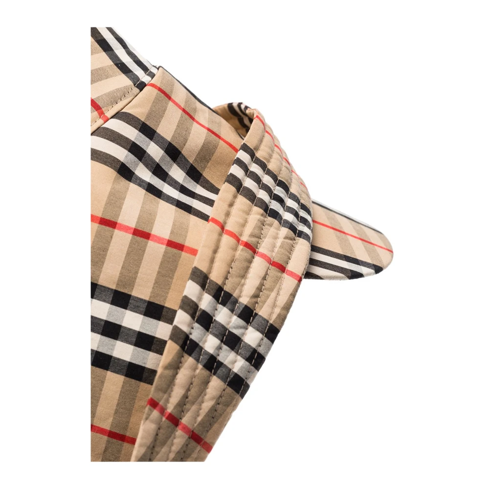 Burberry Geruite regenhoed 100% katoen Italië Multicolor Unisex
