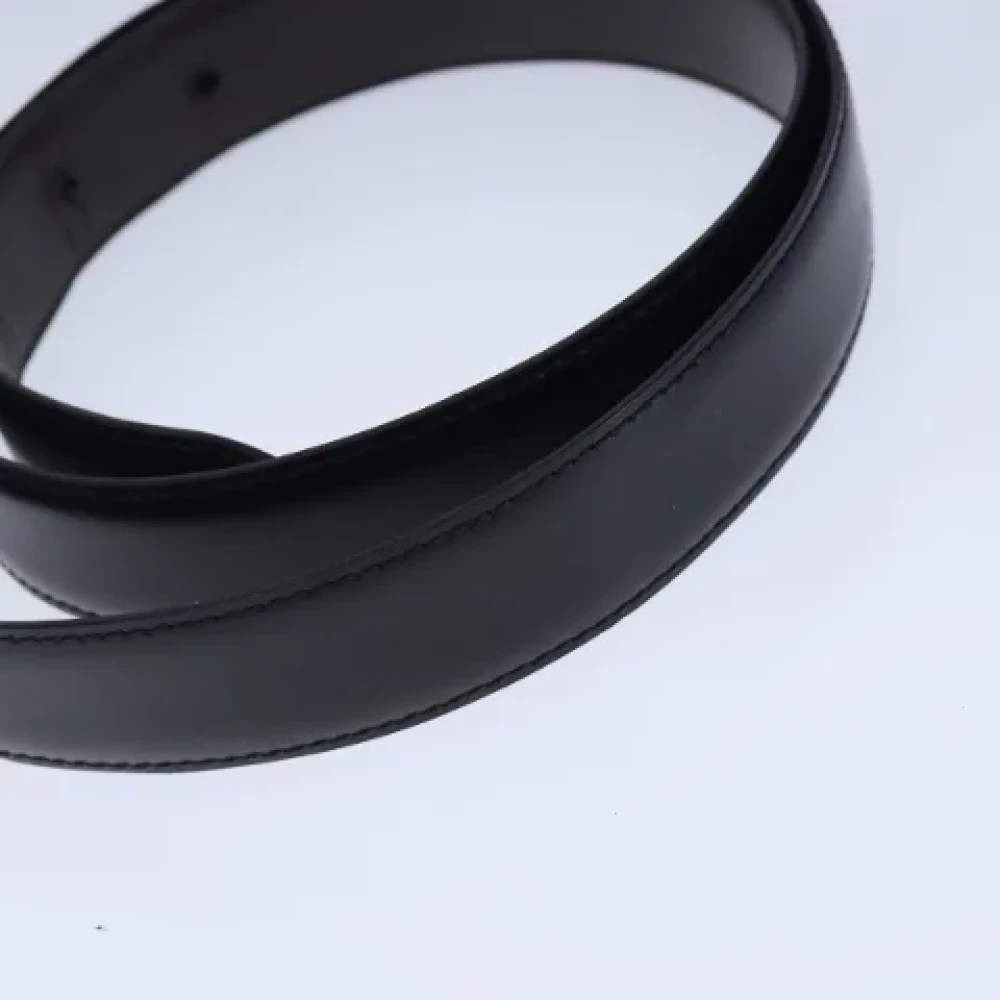Cartier Vintage Pre-owned Leather belts Black Dames