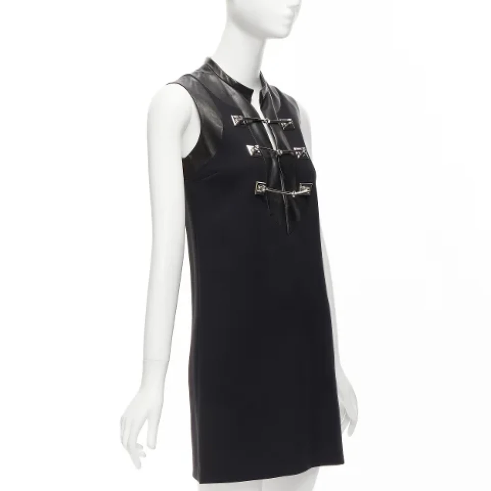 Gucci Vintage Pre-owned Wool dresses Black Dames