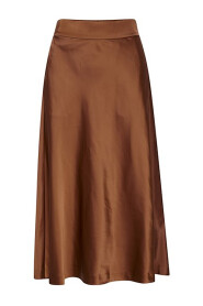 Inwear Zilkyiw Skirt Nederdele Cherry Mahogany