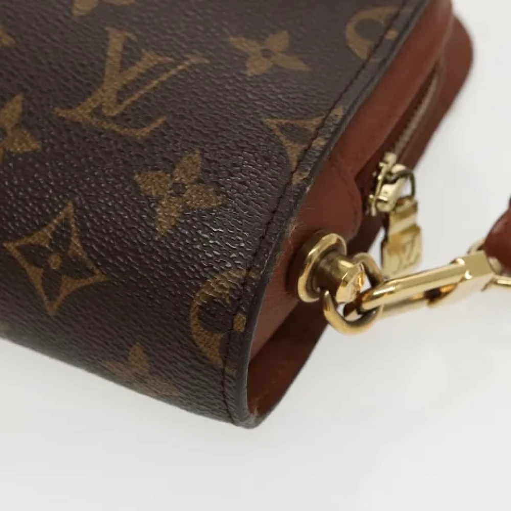 Louis Vuitton Vintage Pre-owned Canvas clutches Brown Dames