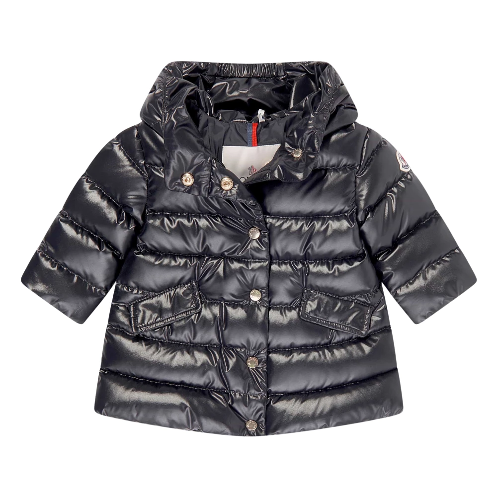 Moncler Girls Blue Winter Jackets, 6 M, Ibida Long Coat