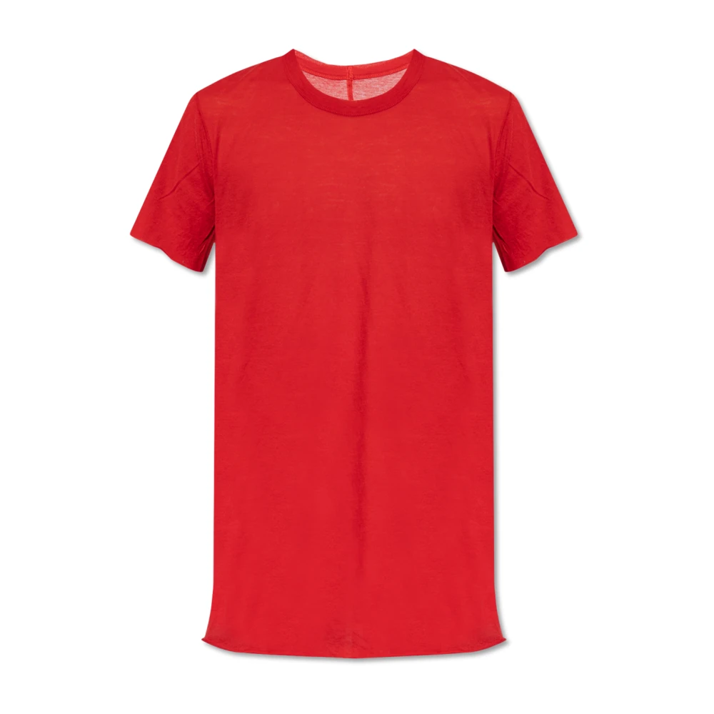 Rick Owens Katoenen T-shirt Red Heren