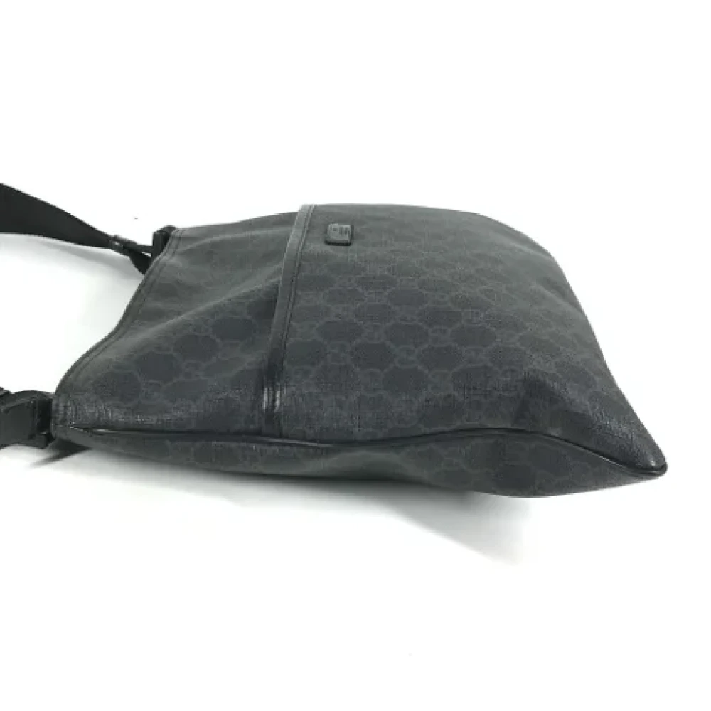 Gucci Vintage Pre-owned Canvas gucci-bags Black Heren
