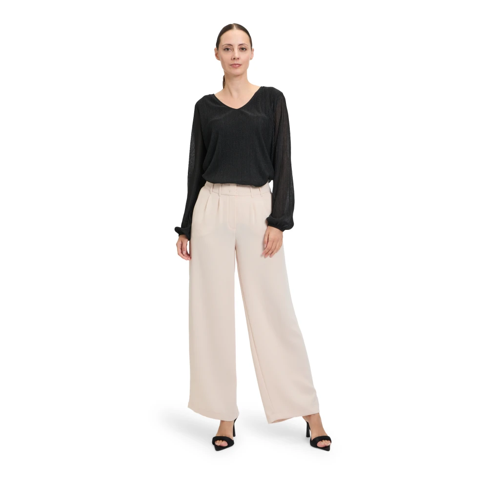 Betty & Co Blouse met Lurexdraad Black Dames
