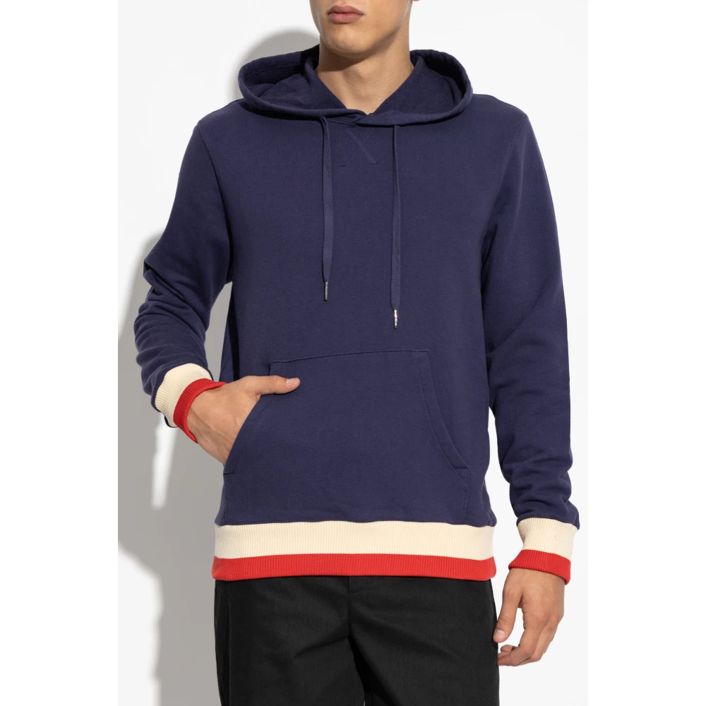 Golden Goose Journey Hoodie Purple Heren