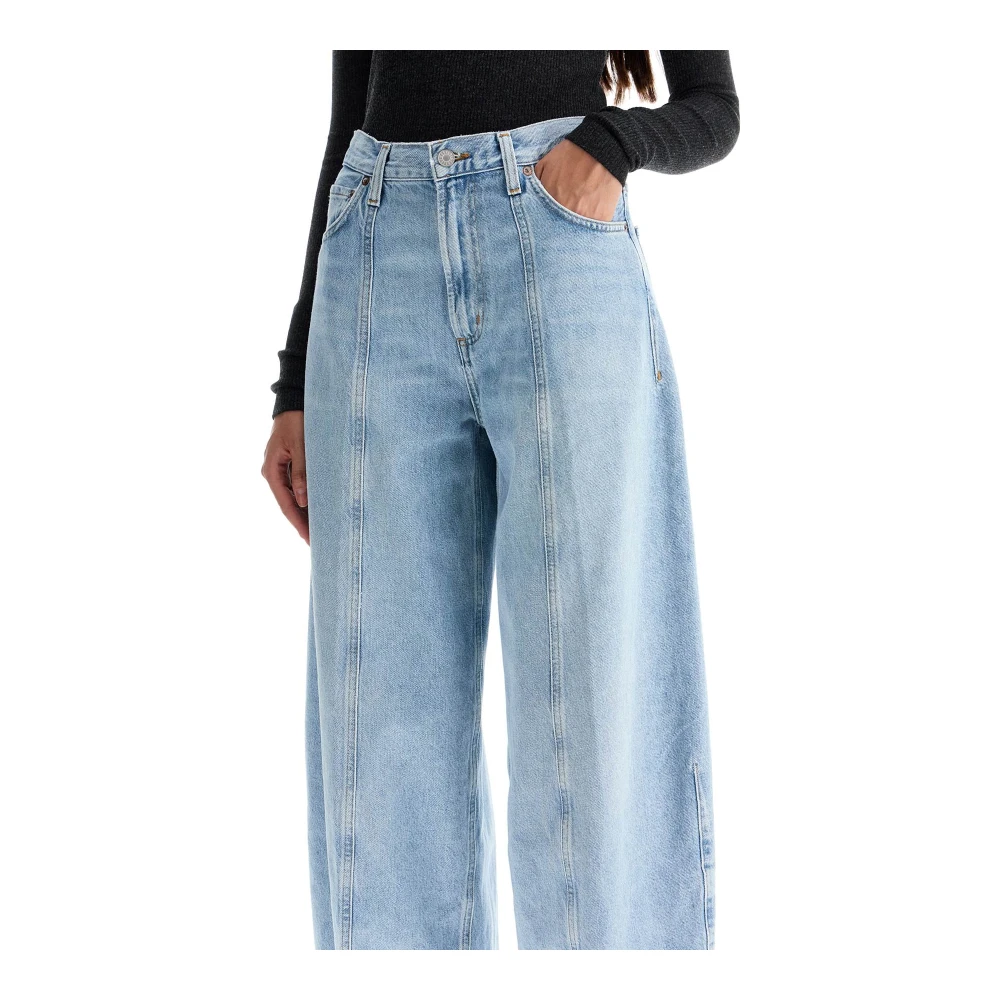 Agolde Gebogen Kristen Jeans Blue Dames