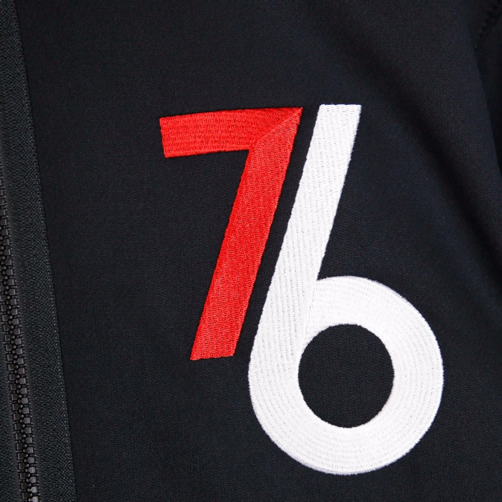 Nike Lichtgewicht Hoodie met Rits Showtime City Edition Black Heren