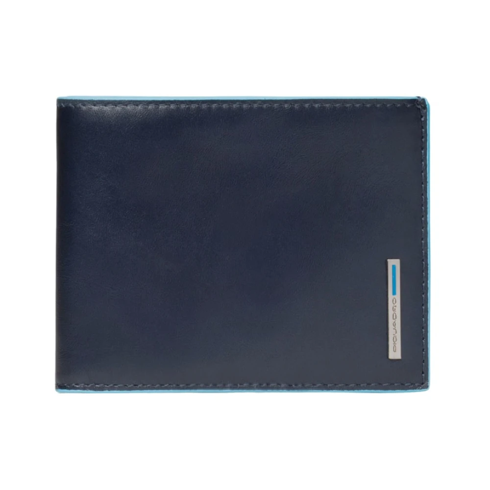 Piquadro Men's Blue Wallets & Cardholders, One Size, Wallets & Cardholders