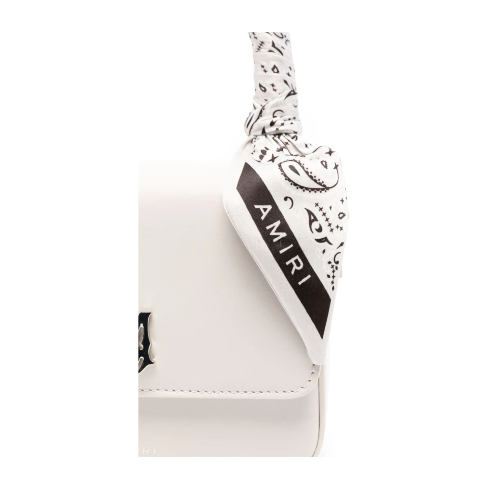 Amiri Witte leren handtas Beige Dames