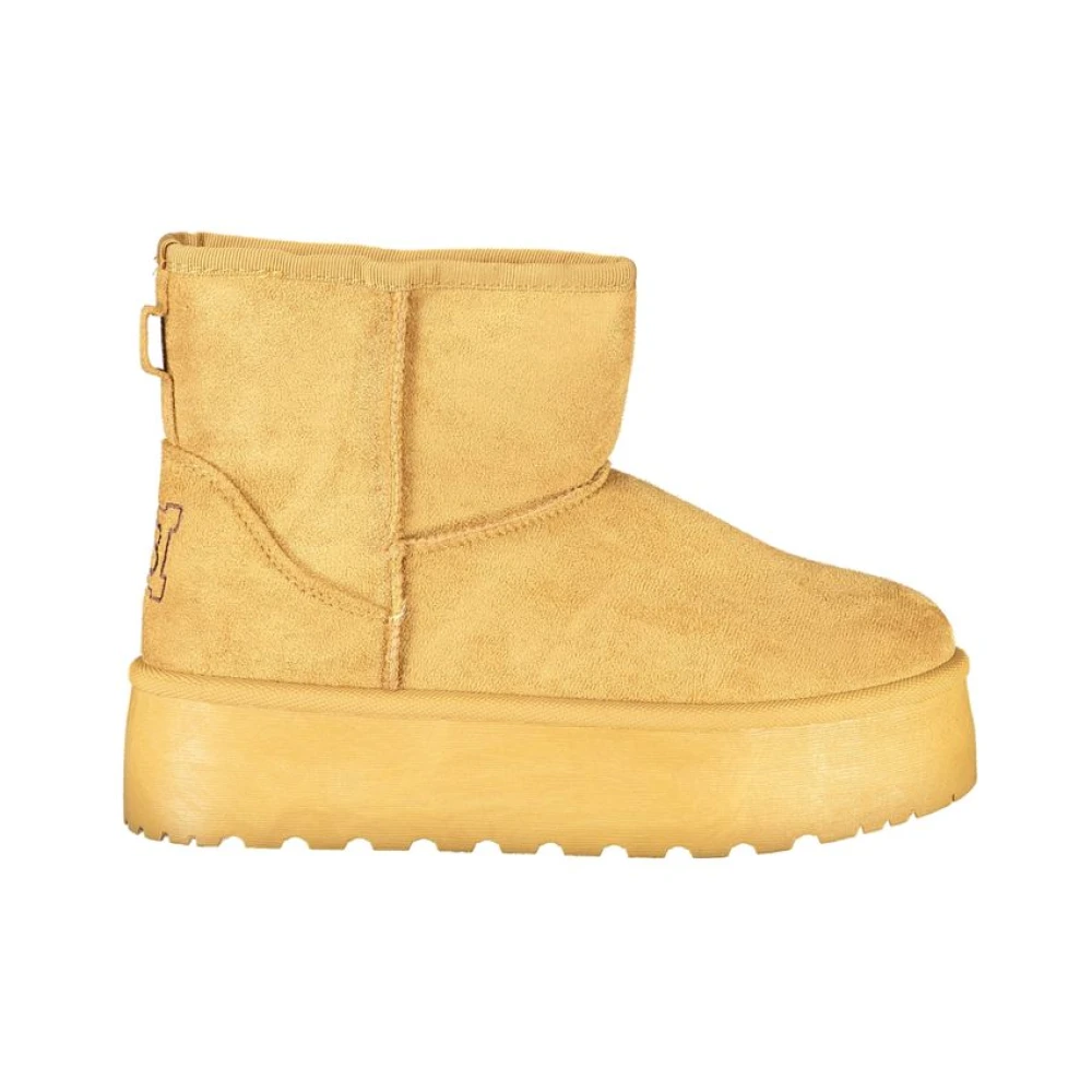 Laura Biagiotti Women's Brown Wedge Ankle Boot - Winter Boots - 4 Uk - Shoes