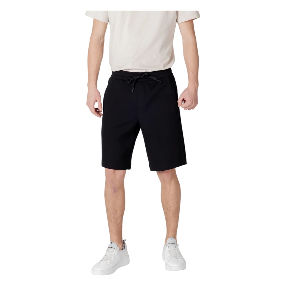 Armani Exchange Heren Sport Bermuda Shorts Black Heren