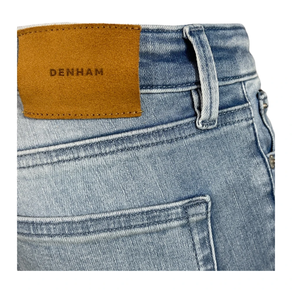 Denham Stretch Skinny Jeans Blauw Slim Fit Blue Dames