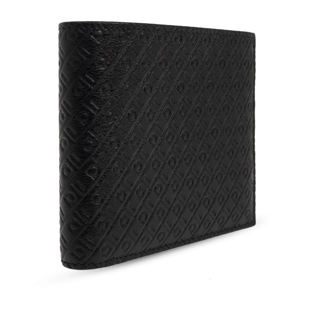 Salvatore Ferragamo Leren portemonnee Black Heren