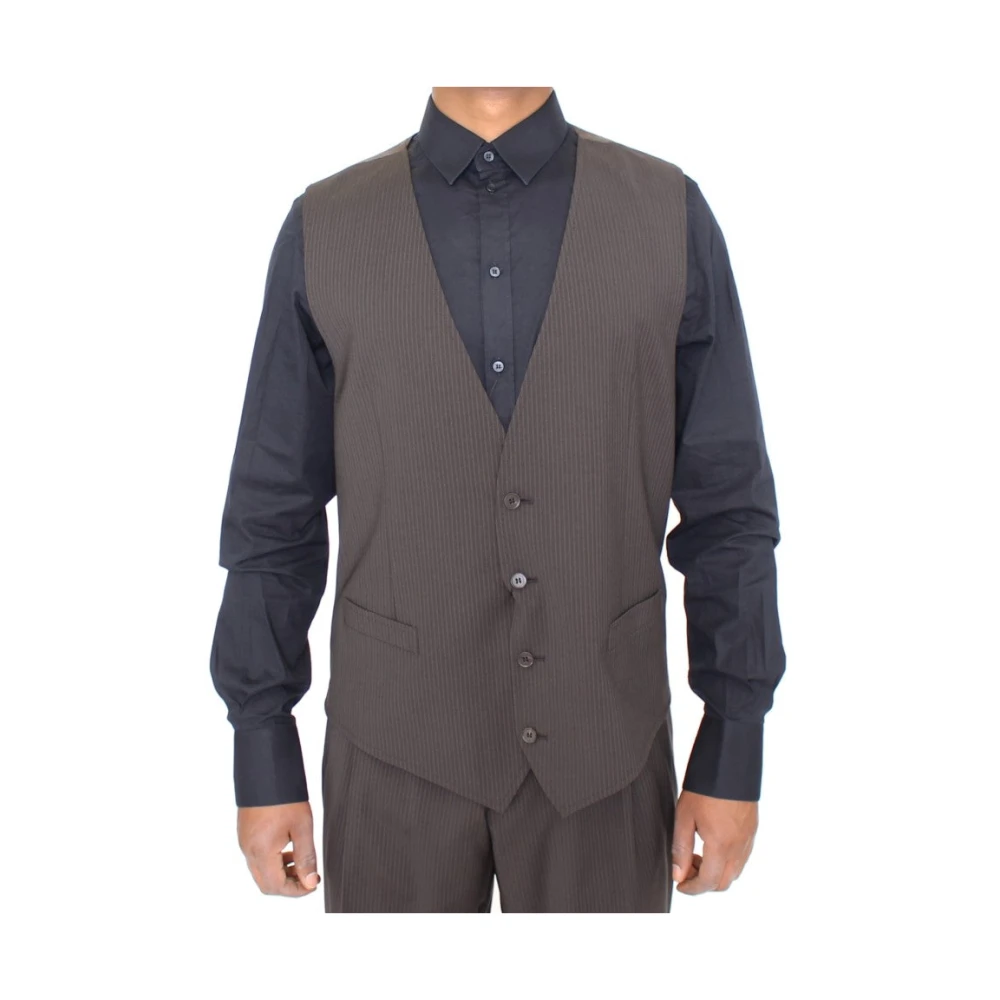 Suits > Suit Vests - - Dolce & Gabbana - Modalova