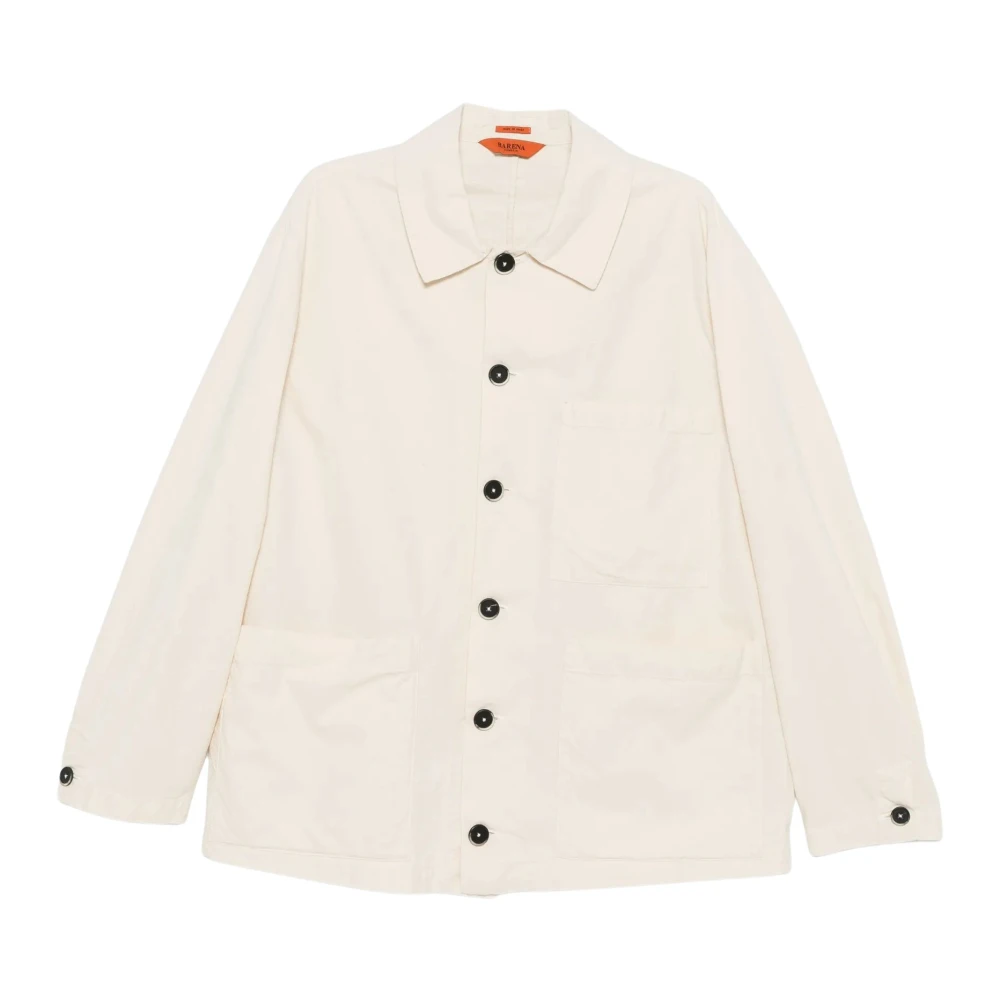 Barena Venezia Men's Beige Overshirt Stae - Light Jackets - Xl - Jackets