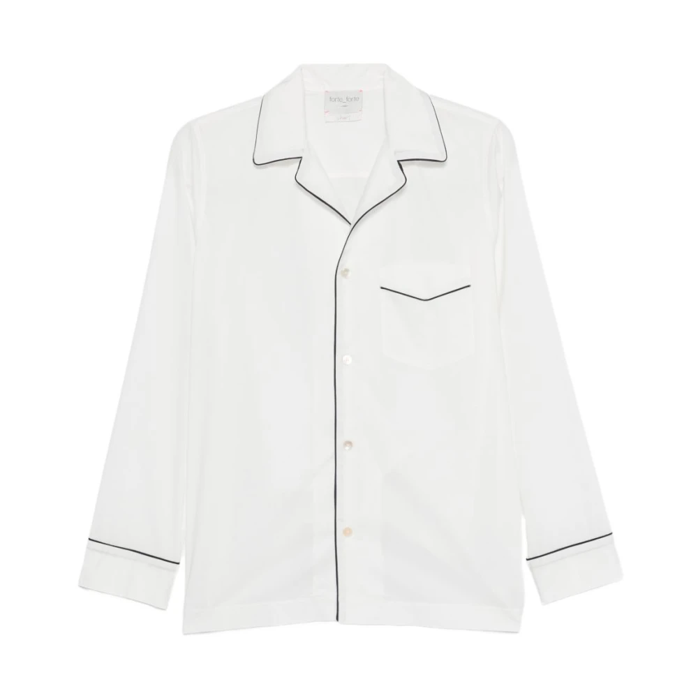 Forte Forte Women's White Crystal-Embellished Shirt
