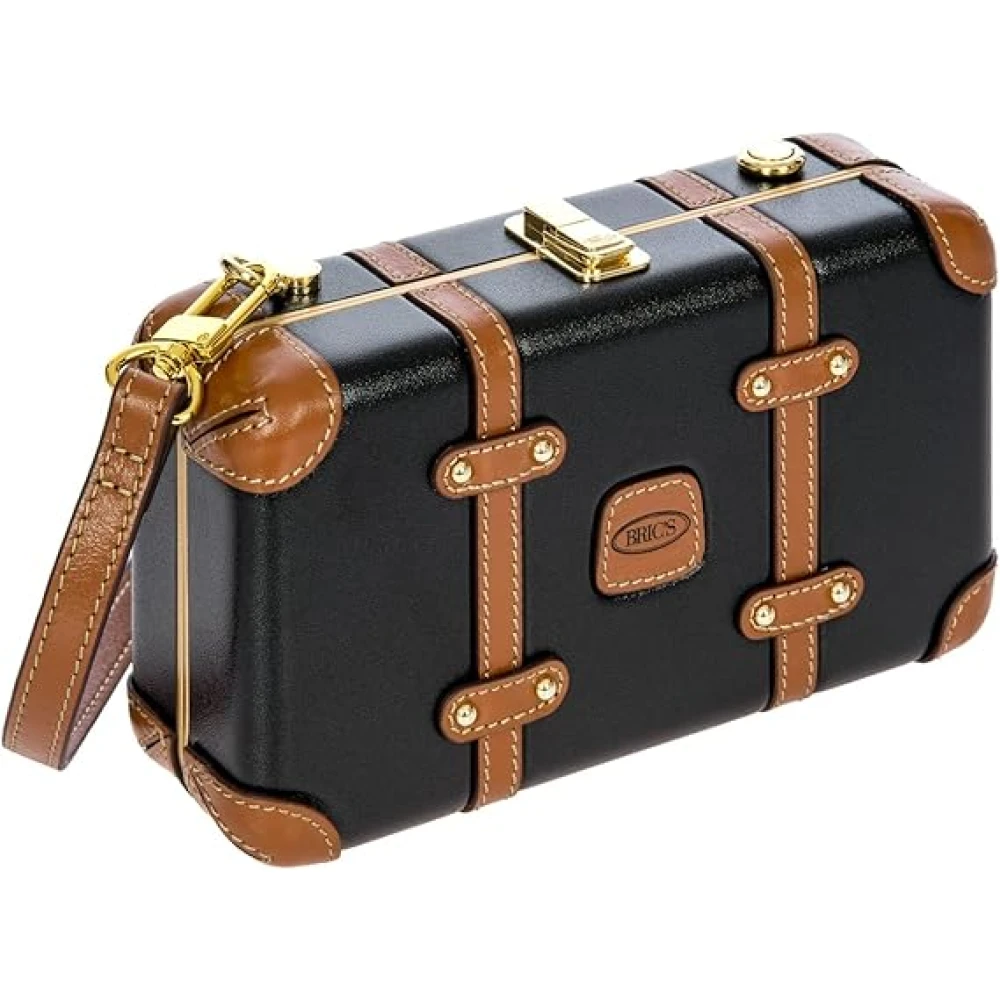 Bric's Zwarte Accessoires Schoudertas Stijlvol Ontwerp Black Dames