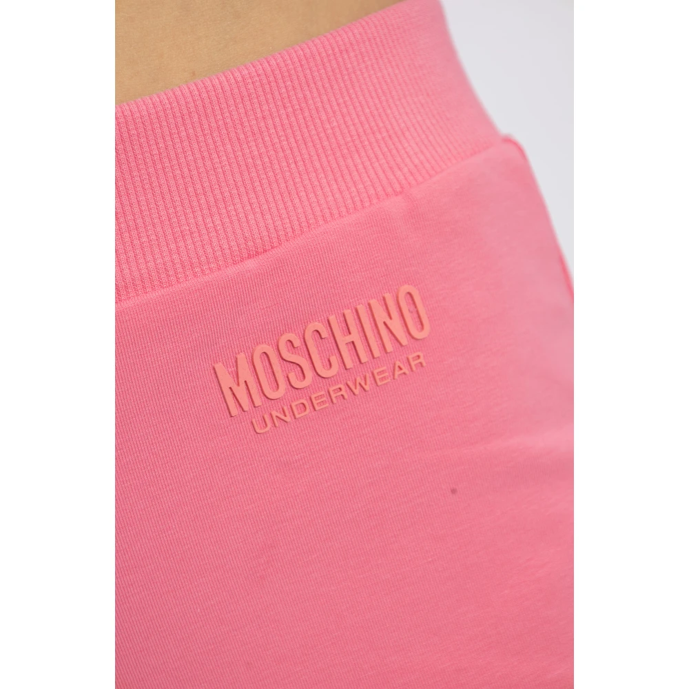 Moschino Katoenen shorts Pink Dames