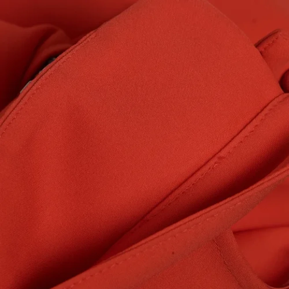 Alexander McQueen Pre-owned Fabric dresses Orange Dames