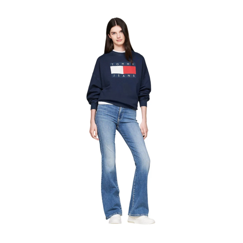 Tommy Jeans Boot-cut Jeans Blue Dames