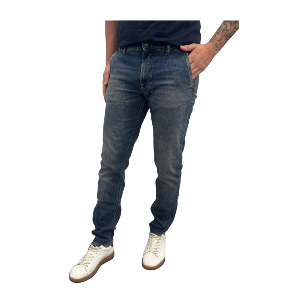 Siviglia Klassieke Denim Jeans voor dagelijks gebruik Blue Heren