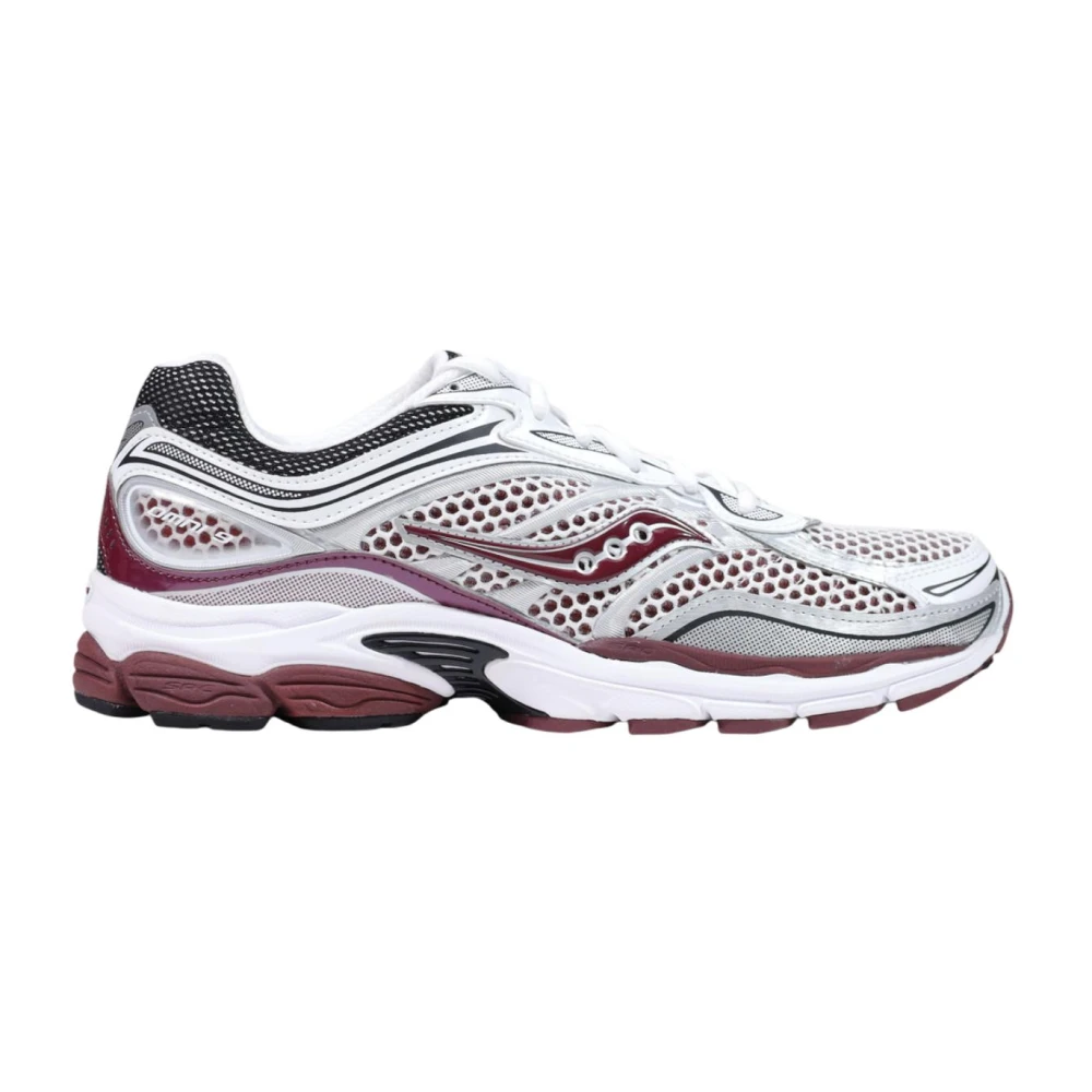 Saucony Red Running Shoes, Male, 8 Uk, Progrid Omni 9 Og S101245-1095