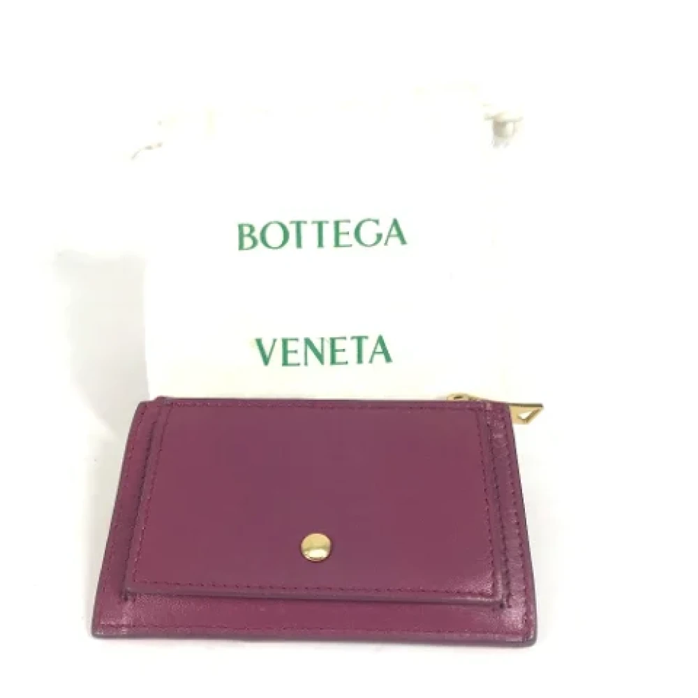 Bottega Veneta Vintage Pre-owned Leather home-office Purple Dames